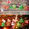 302PCS Christmas Crafts Tree Foam Shapes Stickers Set Craft Kits, Xmas Tree Hat Snowman Christmas Decorations for Kids Crafts Party Favors Supplies